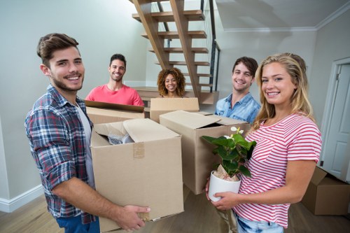 Office relocation planning and packing materials in Balham