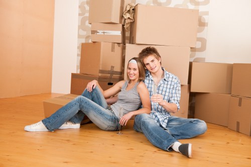 Organised packing and unpacking support for a Balham property move