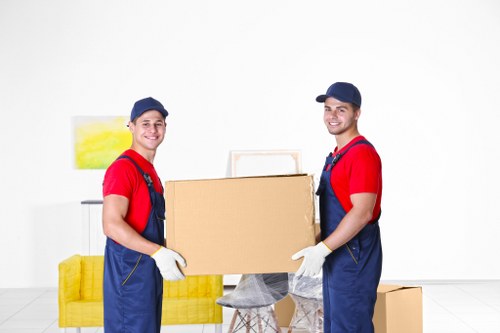 Local moving team helping set up a Balham home after a move