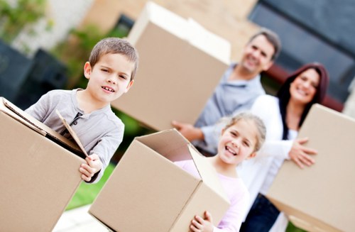 Example local move from a Balham flat with furniture