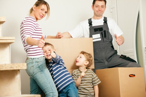 Professional Balham man and van helping with a small relocation